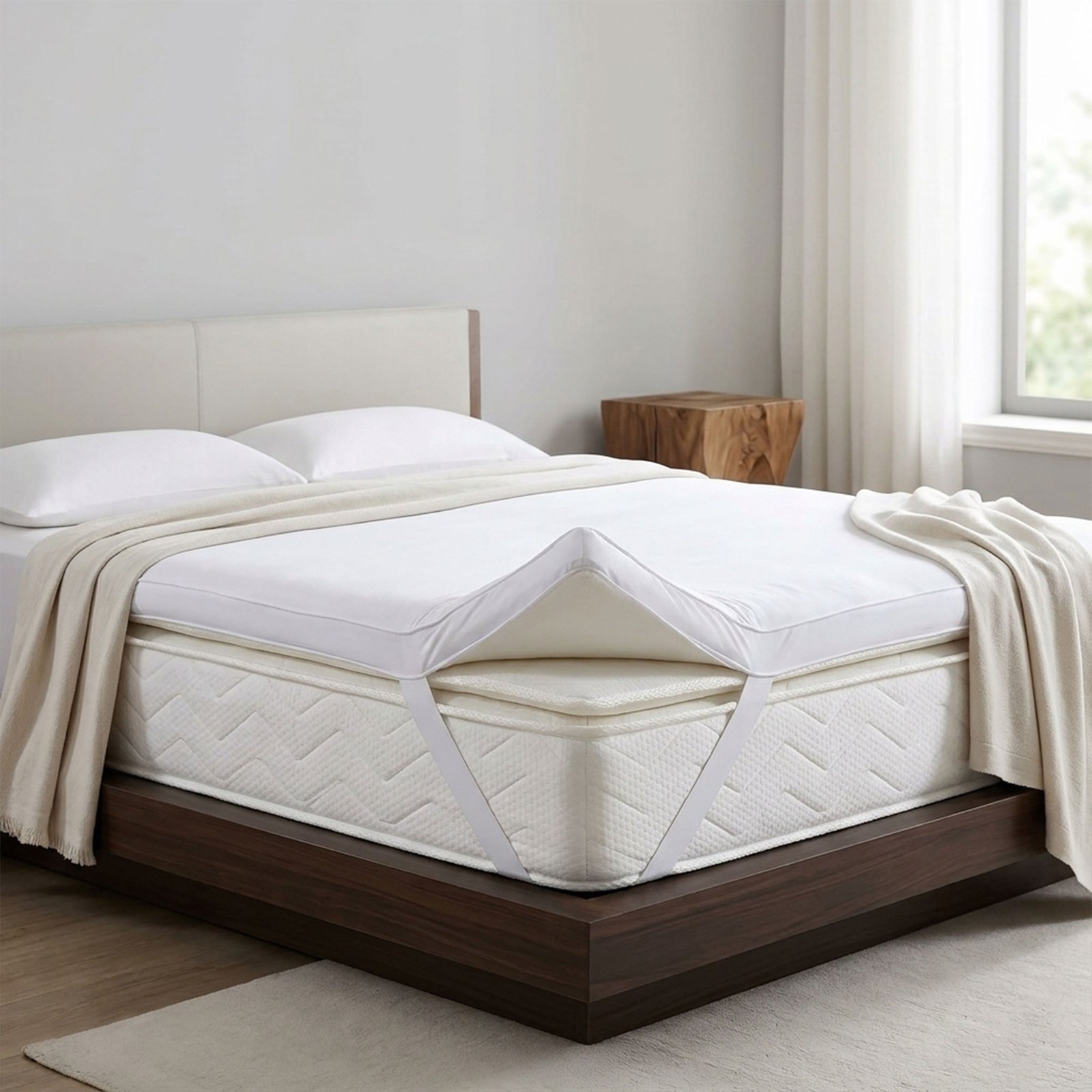 Luxury Ultra Soft Mattress Topper - Image 2